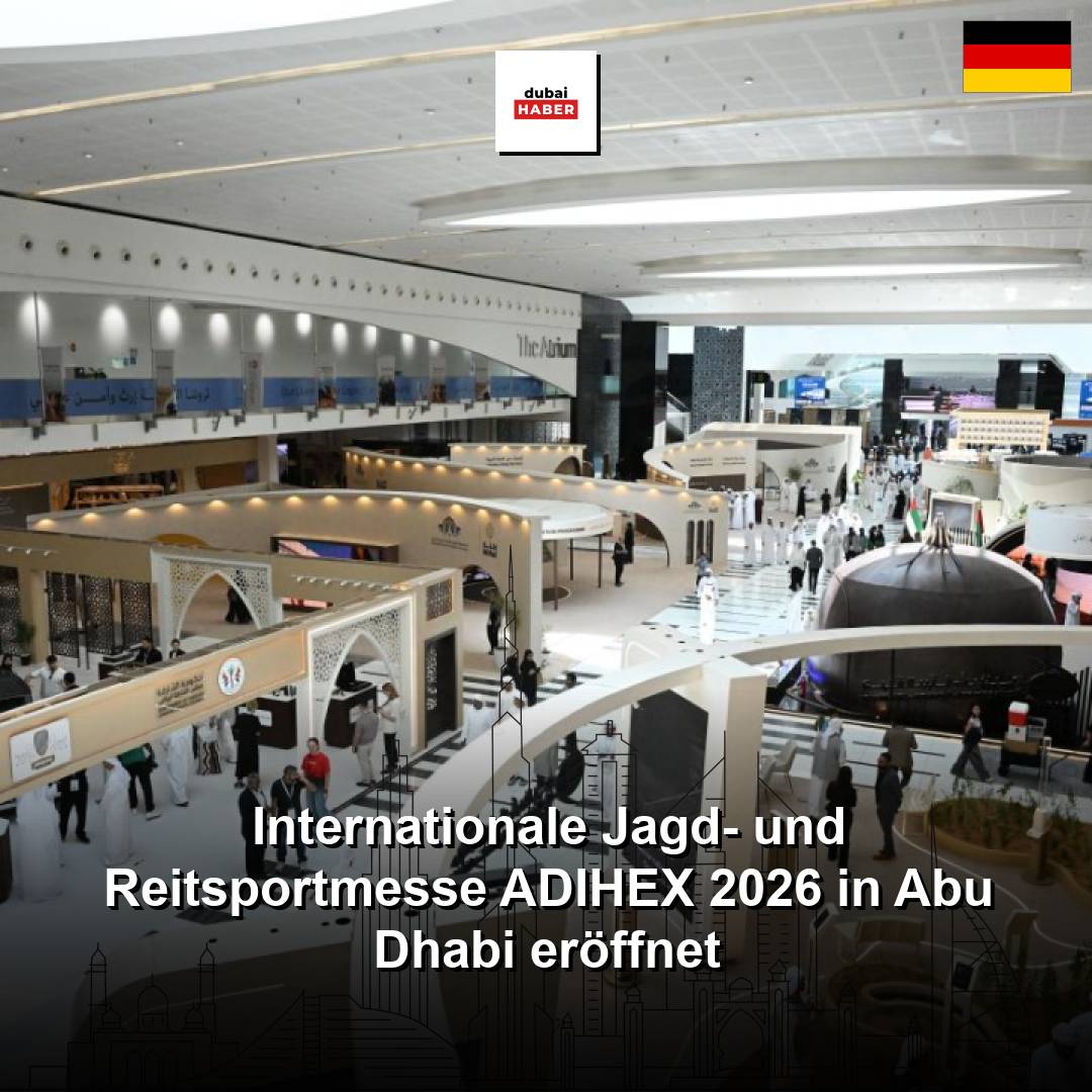 Internationale Jagd- und Reitsportmesse ADIHEX 2026 in Abu Dhabi eröffnet