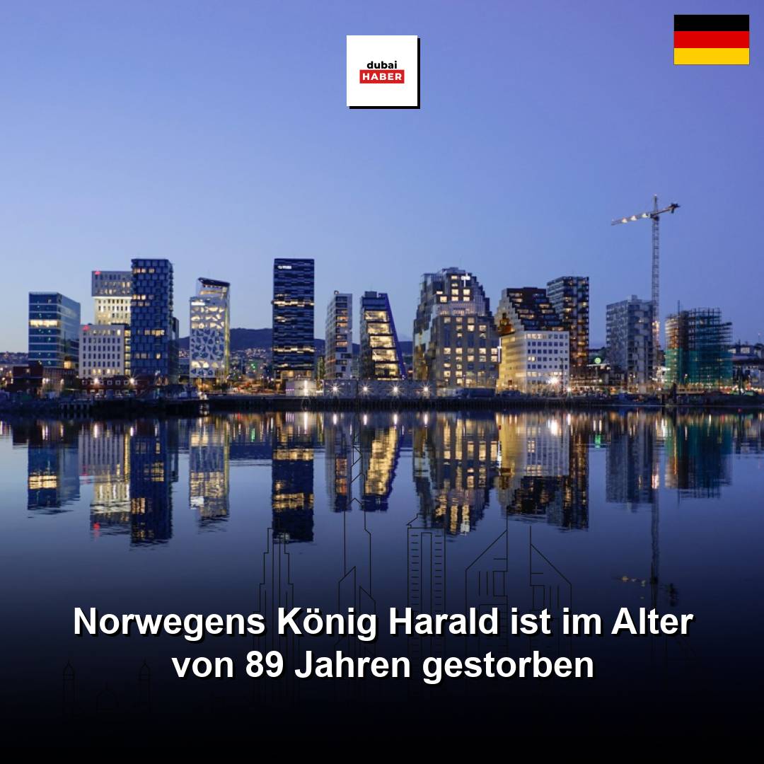 Norwegens König Harald ist im Alter von 89 Jahren gestorben