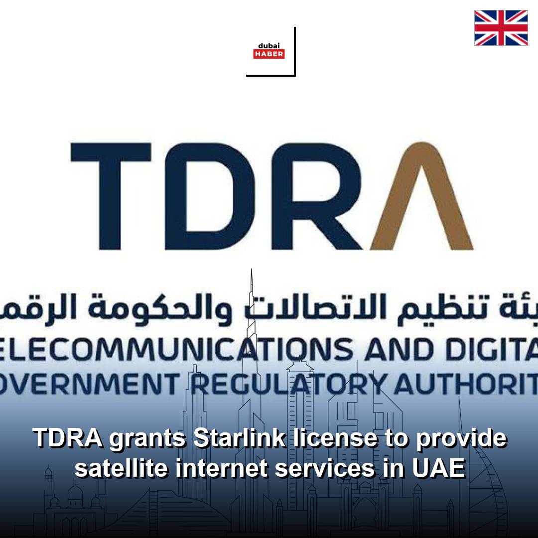 TDRA grants Starlink license to provide satellite internet services in UAE