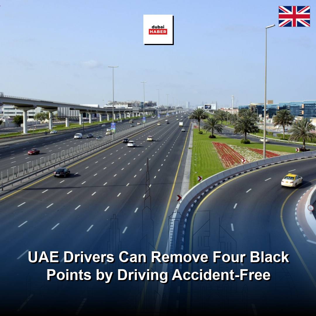 UAE Drivers Can Remove Four Black Points by Driving Accident-Free