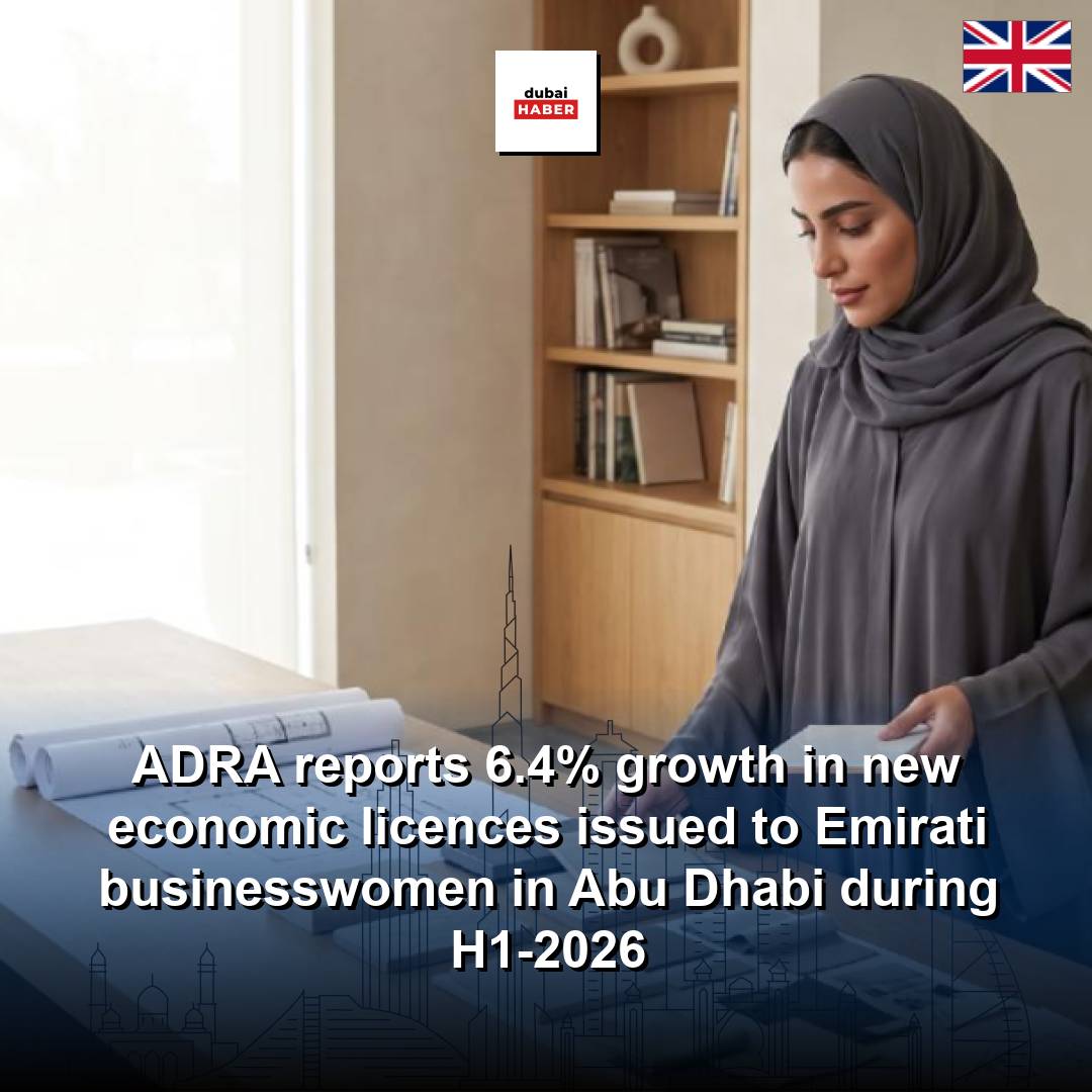 ADRA reports 6.4% growth in new economic licences issued to Emirati businesswomen in Abu Dhabi during H1-2026