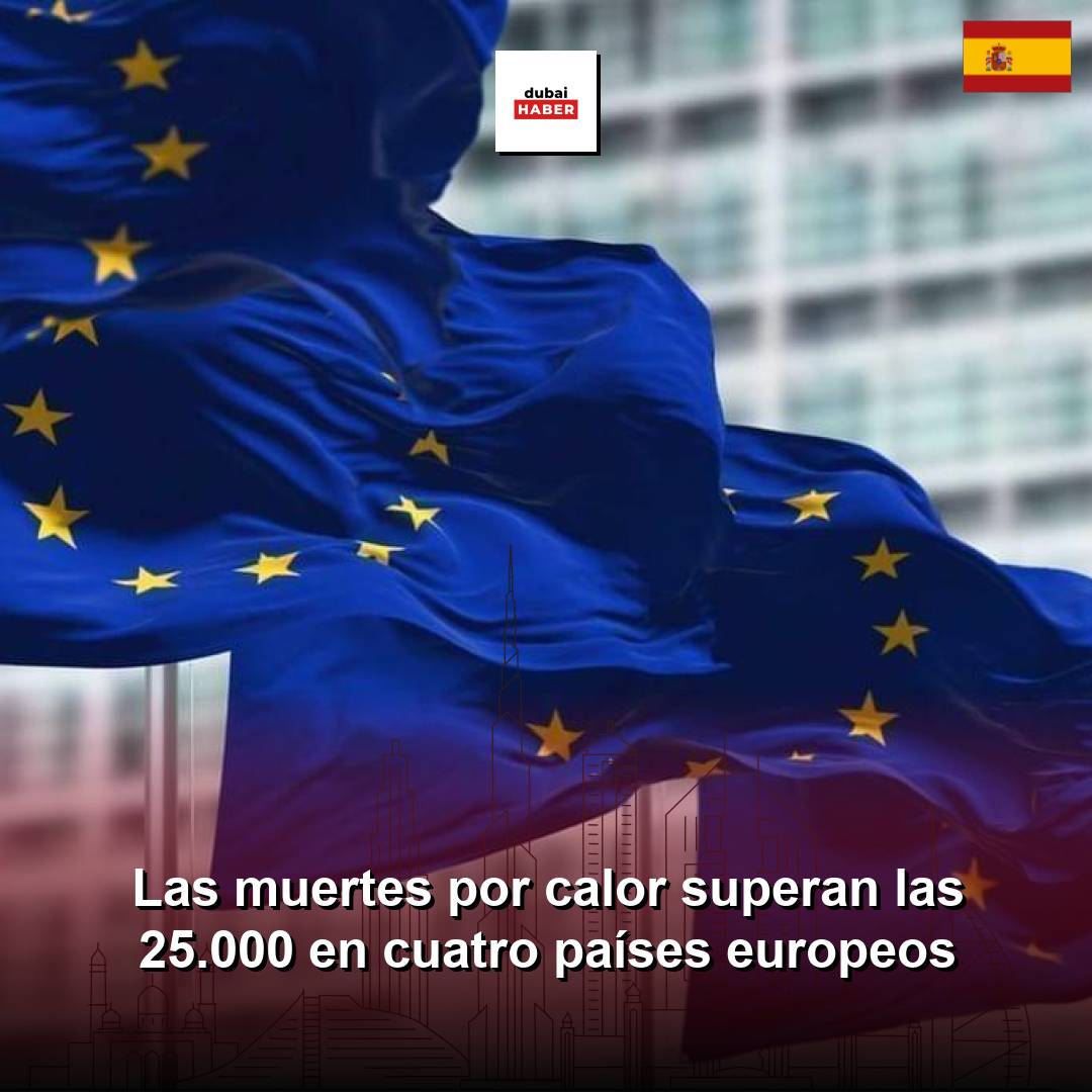 Las muertes por calor superan las 25.000 en cuatro países europeos