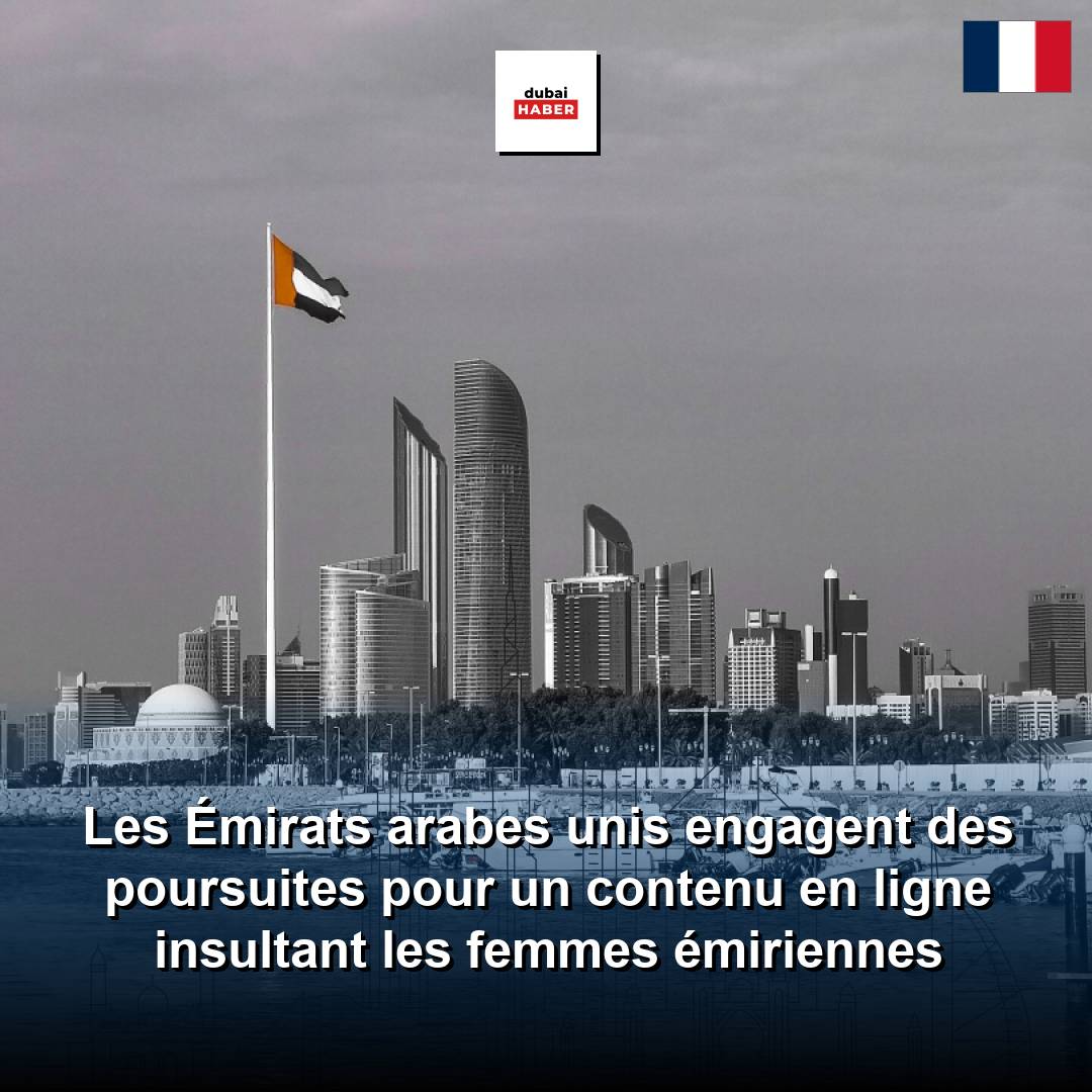 Les Émirats arabes unis engagent des poursuites pour un contenu en ligne insultant les femmes émiriennes