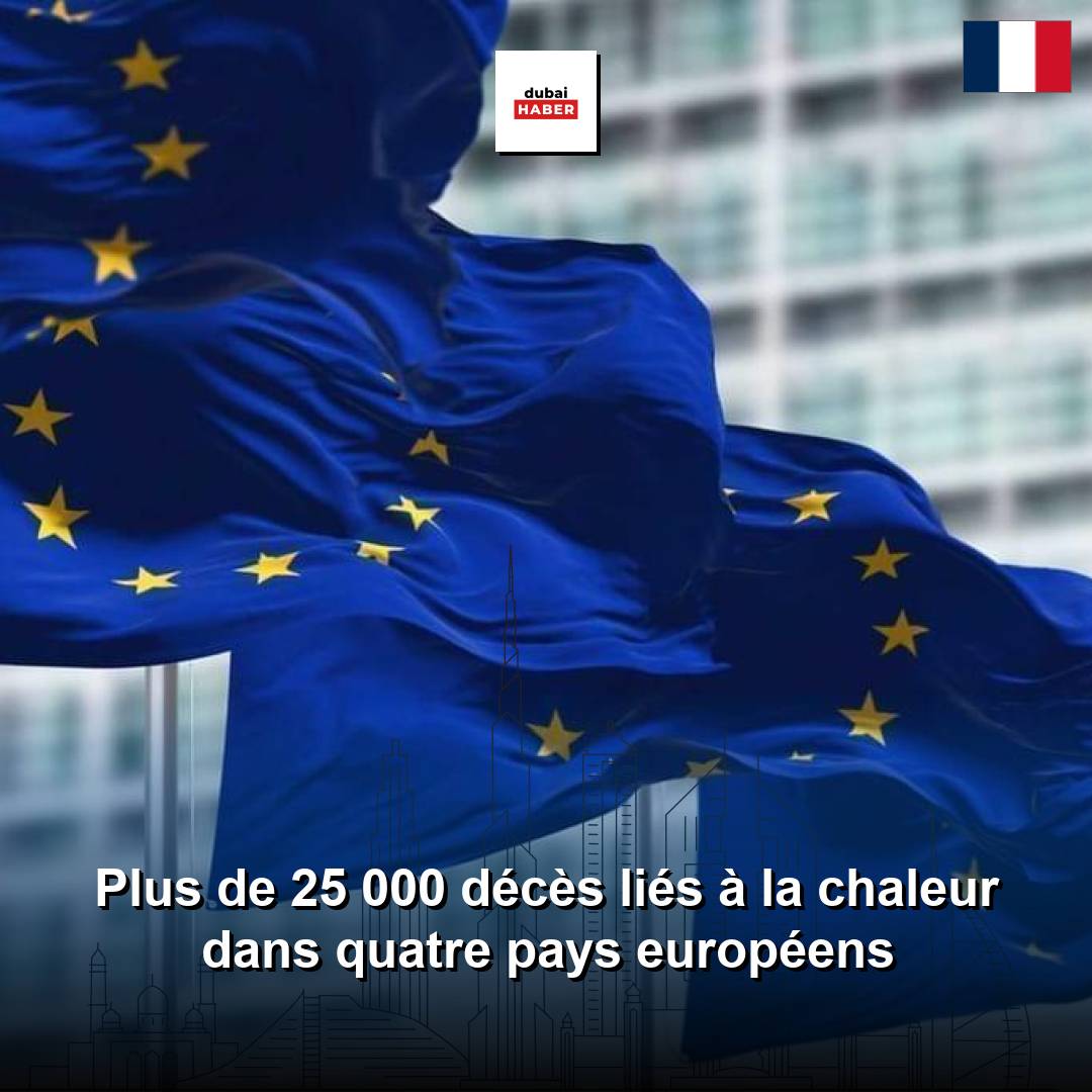 Plus de 25 000 décès liés à la chaleur dans quatre pays européens