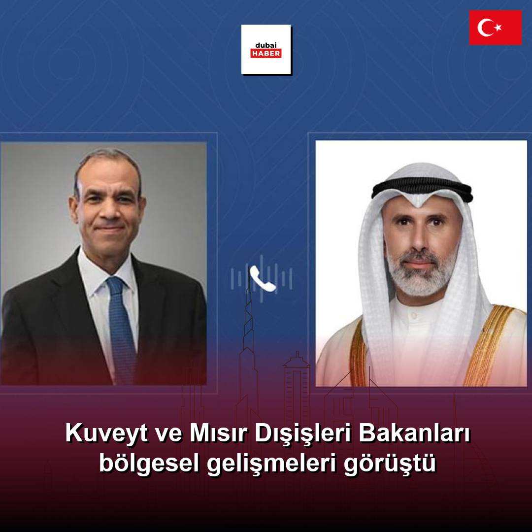 Kuveyt ve Mısır Dışişleri Bakanları bölgesel gelişmeleri görüştü