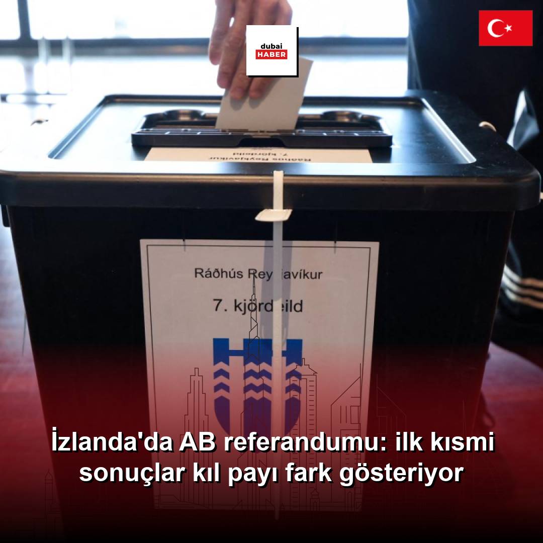 İzlanda'da AB referandumu: ilk kısmi sonuçlar kıl payı fark gösteriyor