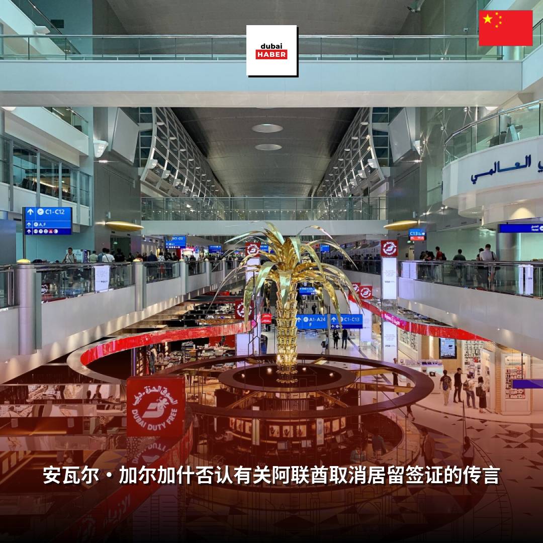 安瓦尔·加尔加什否认有关阿联酋取消居留签证的传言