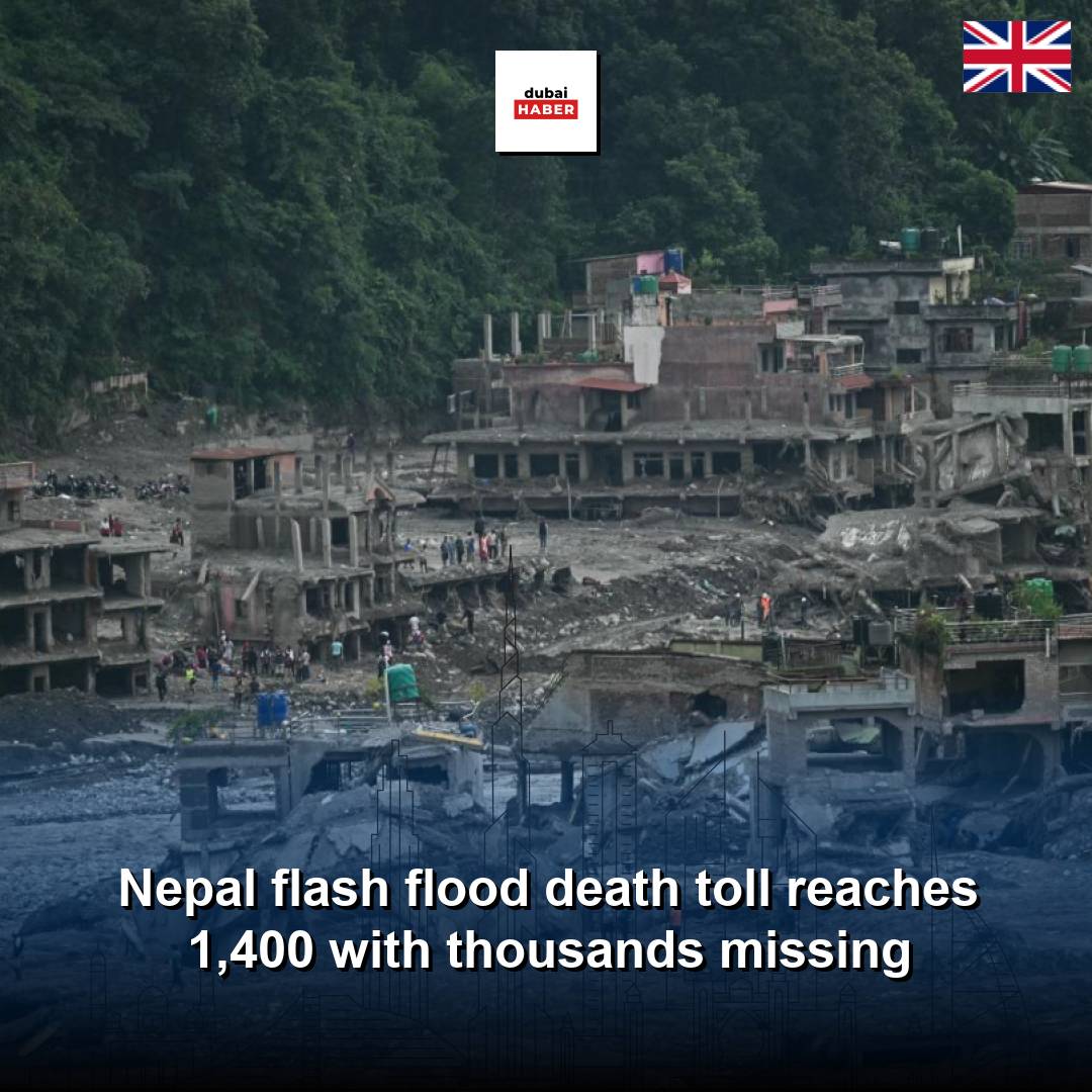 Nepal flash flood death toll reaches 1,400 with thousands missing