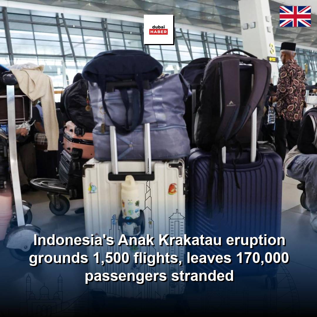 Indonesia's Anak Krakatau eruption grounds 1,500 flights, leaves 170,000 passengers stranded