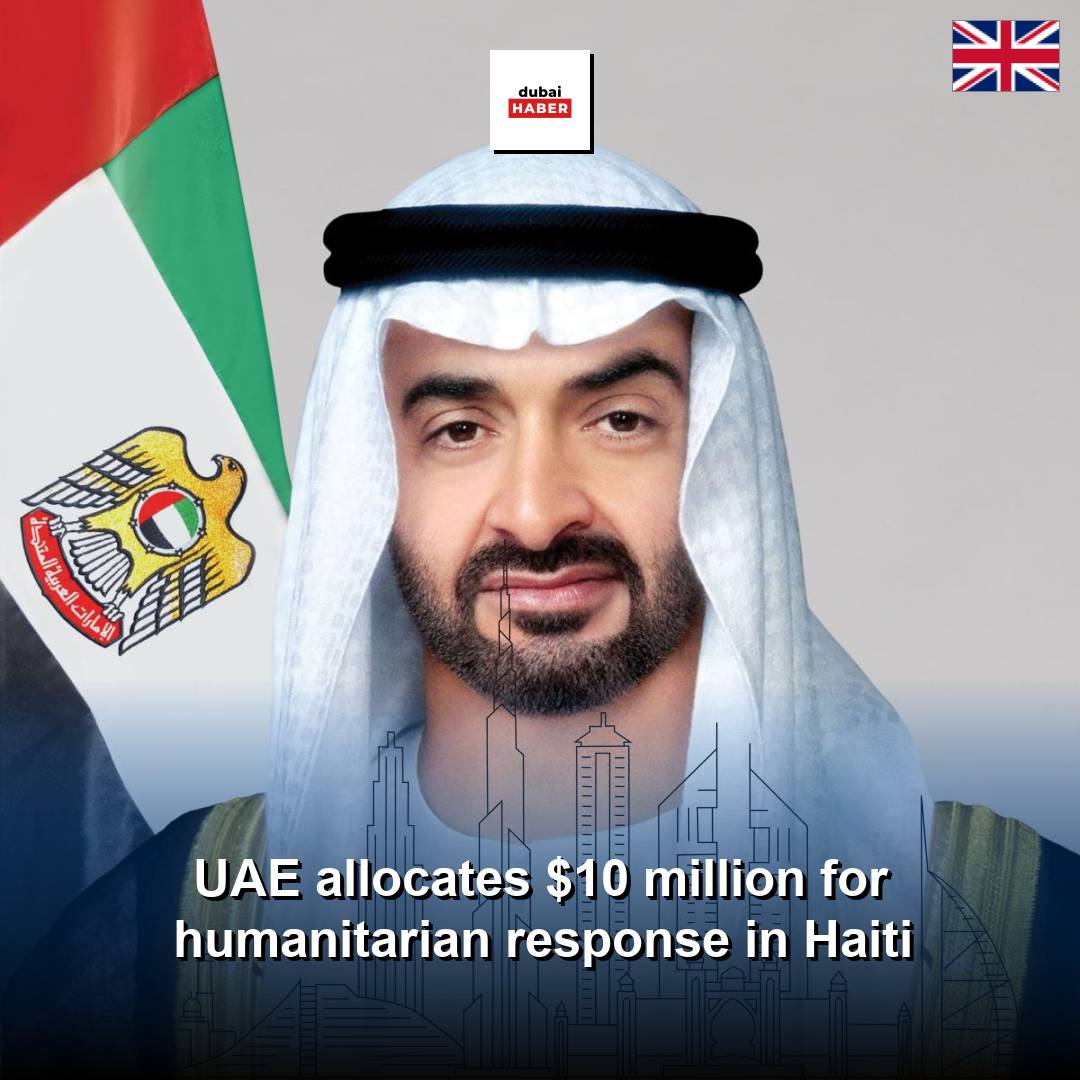UAE allocates $10 million for humanitarian response in Haiti