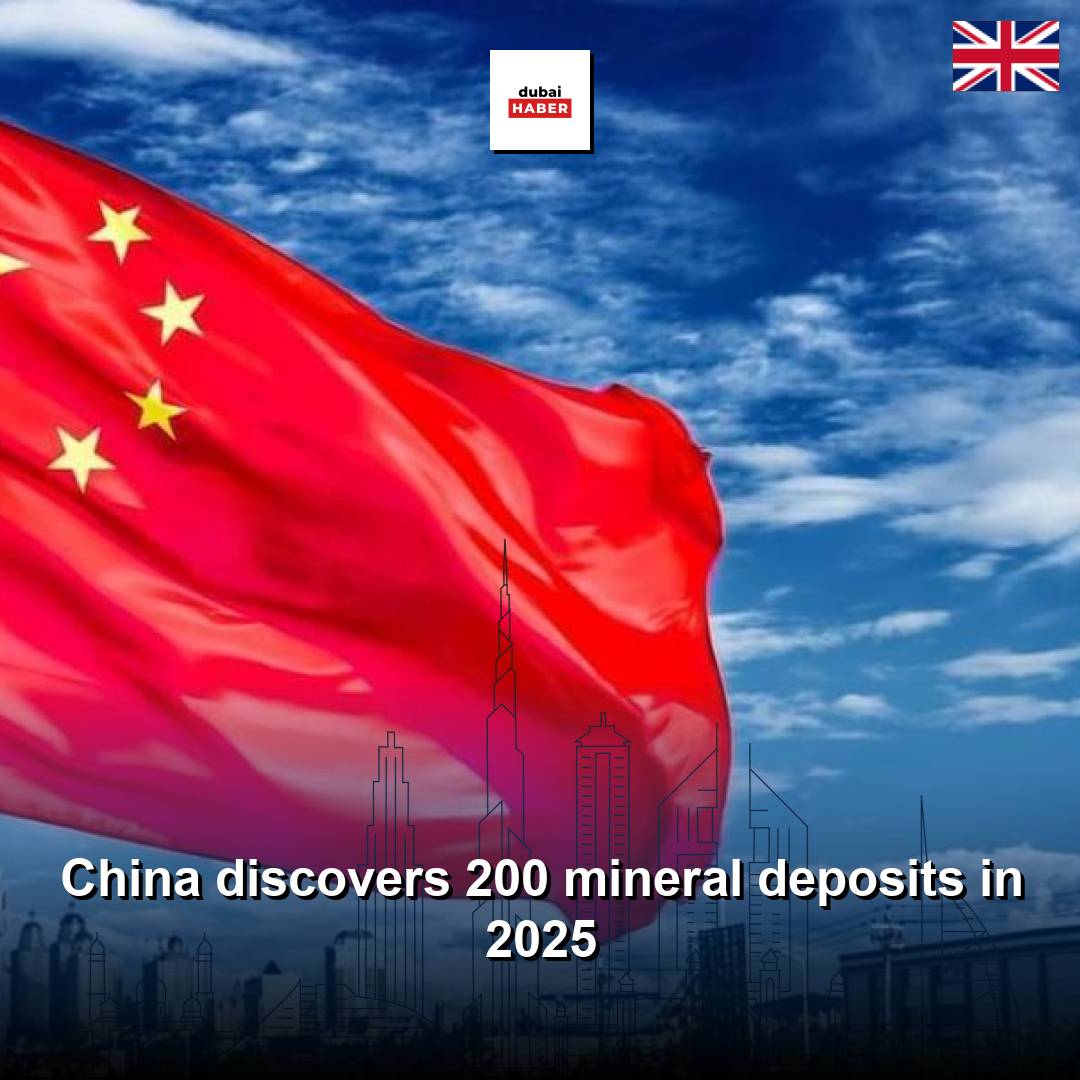 China discovers 200 mineral deposits in 2025