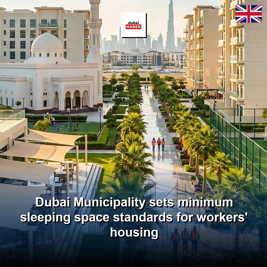 Dubai Municipality sets minimum sleeping space standards for workers' housing