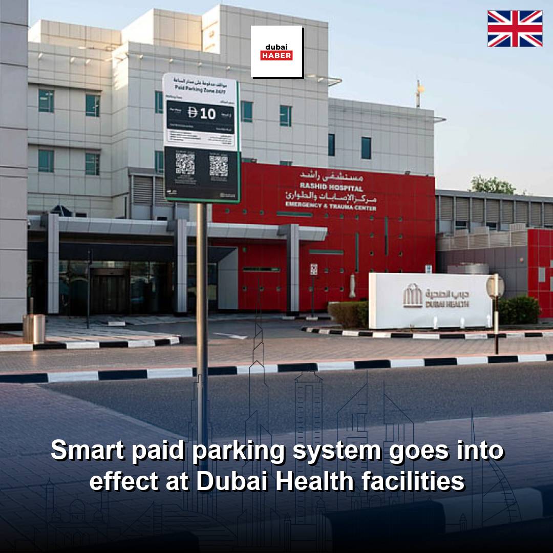 Smart paid parking system goes into effect at Dubai Health facilities