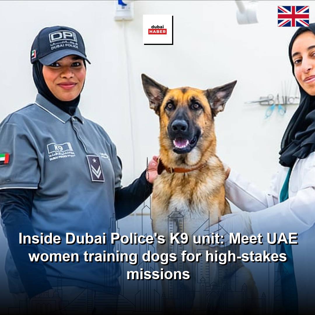 Inside Dubai Police's K9 unit: Meet UAE women training dogs for high-stakes missions