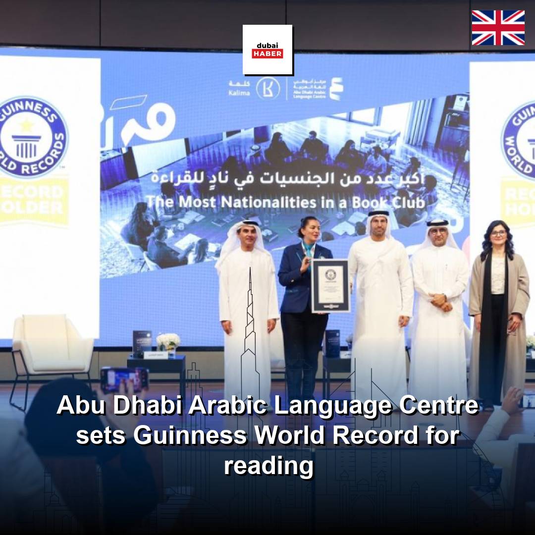 Abu Dhabi Arabic Language Centre sets Guinness World Record for reading
