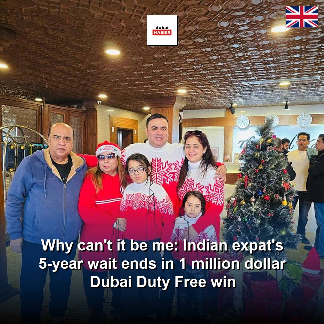 Why can't it be me: Indian expat's 5-year wait ends in 1 million dollar Dubai Duty Free win