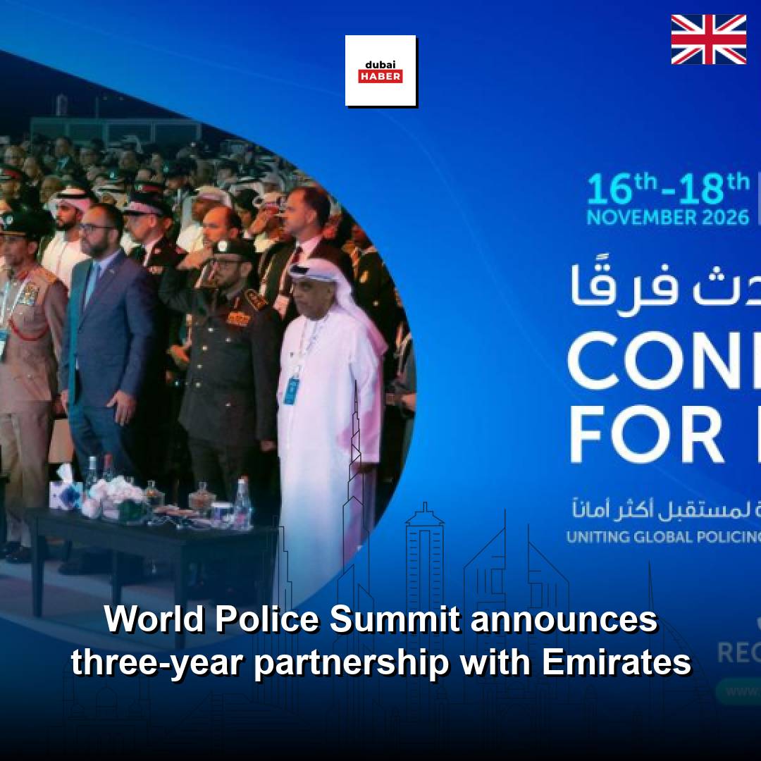 World Police Summit announces three-year partnership with Emirates