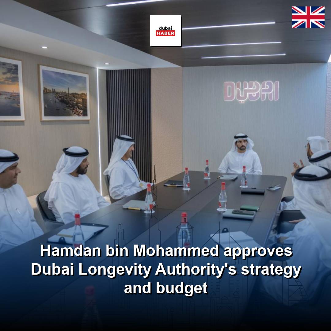 Hamdan bin Mohammed approves Dubai Longevity Authority's strategy and budget