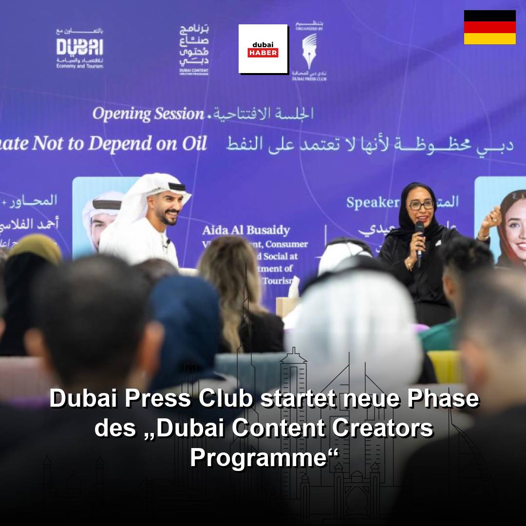 Dubai Press Club startet neue Phase des „Dubai Content Creators Programme“