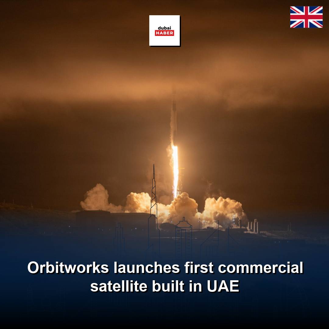 Orbitworks launches first commercial satellite built in UAE