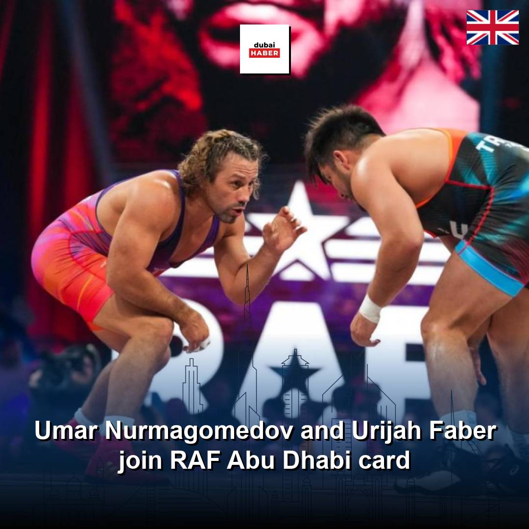 Umar Nurmagomedov and Urijah Faber join RAF Abu Dhabi card