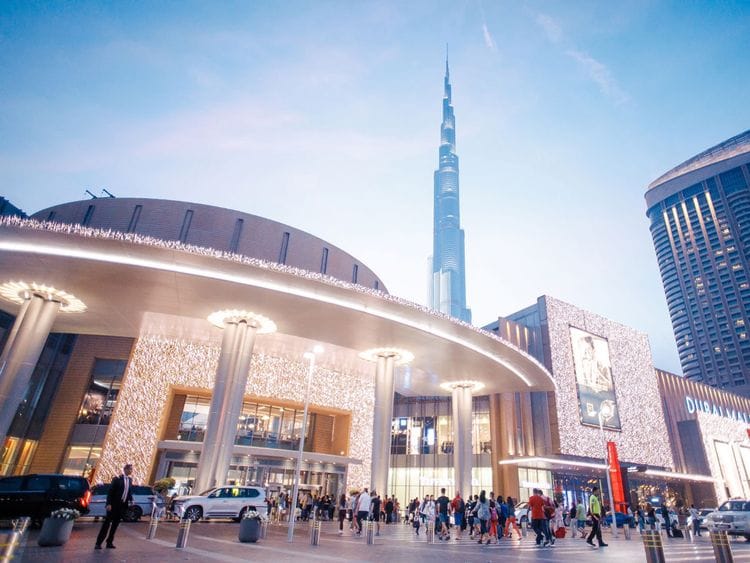 Dubai Mall rekor kırdı, 2023'te 105 milyon kişiyi ağırladı