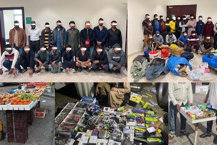 Dubai Polisi Ramazan Ayında 47 Sokak Satıcısını Tutukladı