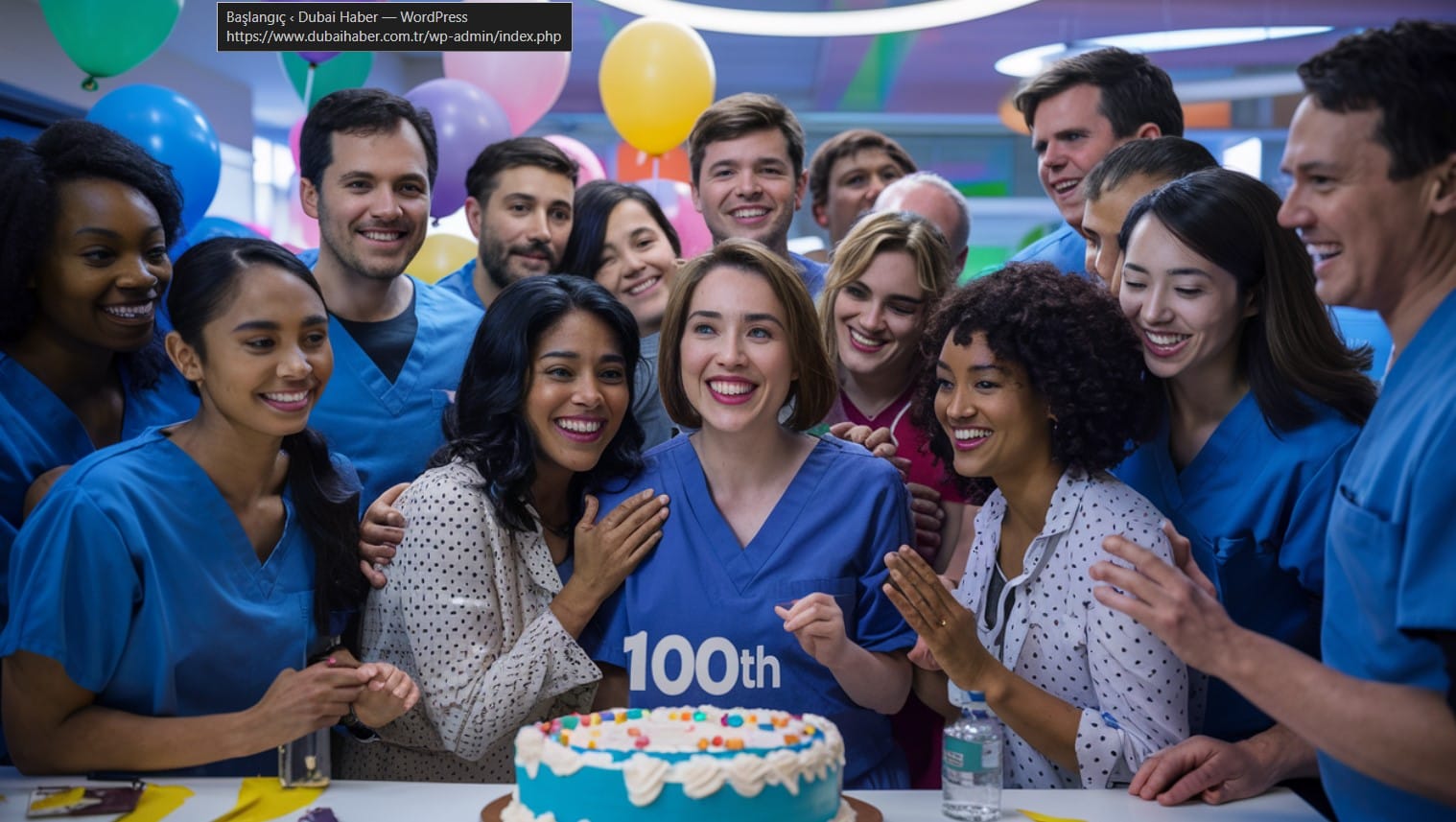 Dubai 100. Başarılı Böbrek Naklini Kutluyor