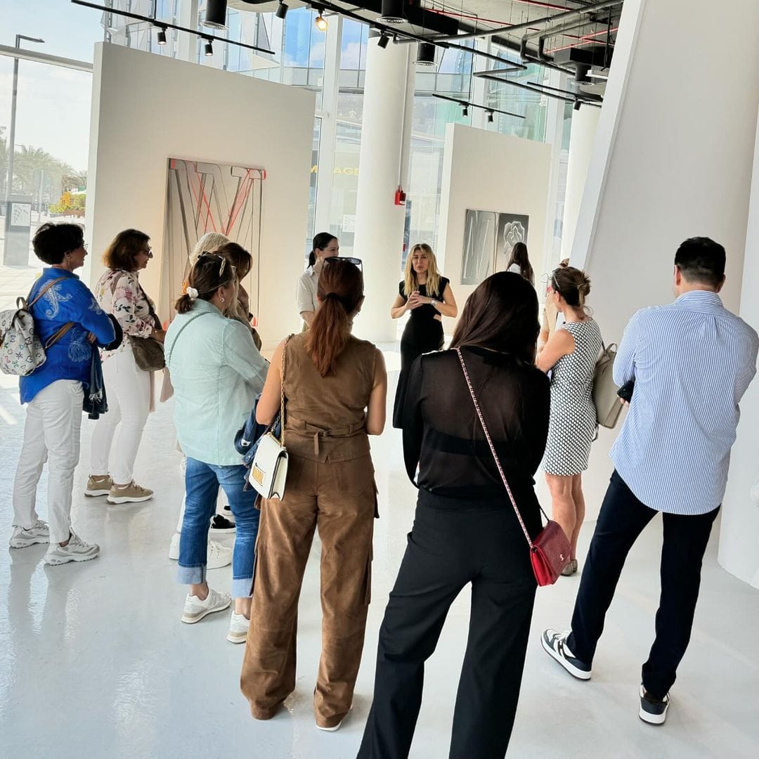 Sevil Dolmacı ile Dubai'nin İlk Uluslararası Karma Sergisi