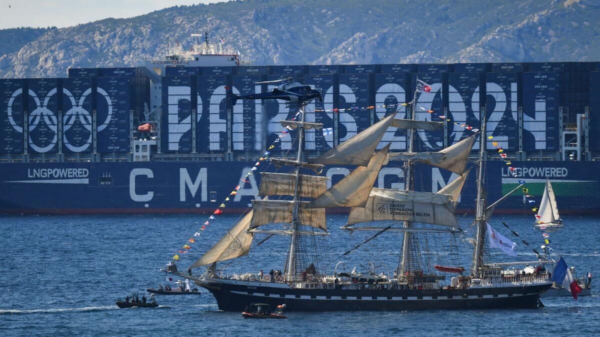 Olimpiyat Ateşi, Sıkı Güvenliğin Ortasında Marsilya'ya Geldi
