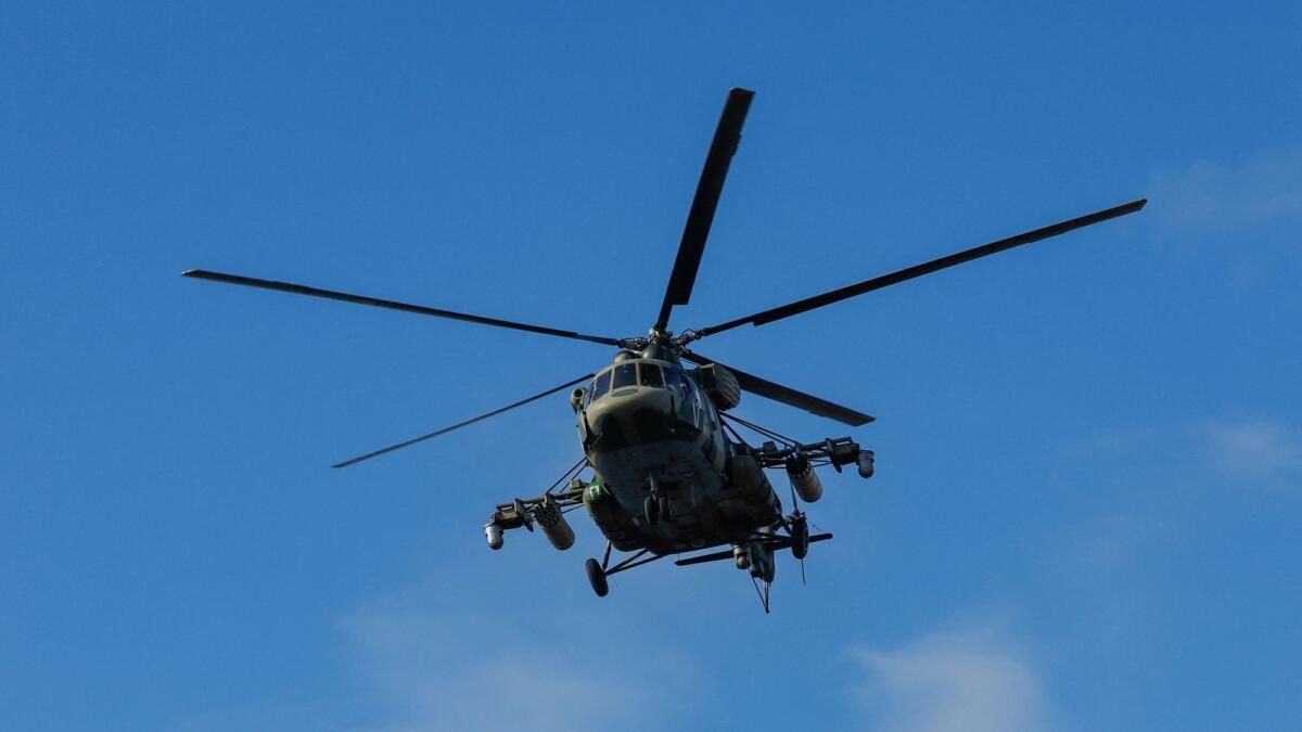 Afgan Hava Kuvvetleri Helikopter Kazasında 1 Ölü, 12 Yaralı