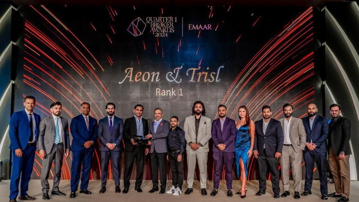 Aeon &amp; Trisl Real Estate, 2024 1. Çeyrek Broker Ödülleri'nde Emaar'ın 1 Numaralı Acentesi İlan Edildi