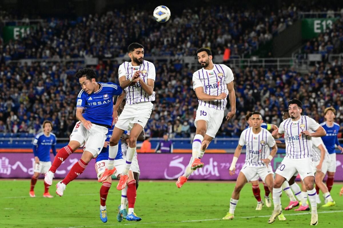 Yokohama, Asya Şampiyonlar Ligi Finalinin ilk Ayağında Cesur Al Ain'i İnkar Etmek için Geç Kaldı