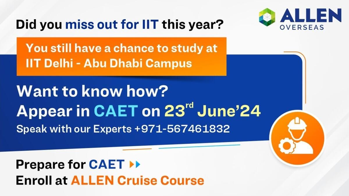 Allen Overseas, Neet ve Jee'de Standartlar Belirledikten Sonra Cbse Yönetim Kurulu Sonuçlarına Liderlik Ediyor; Abu Dabi'de Iıt için ilk Partiyi Başlattı