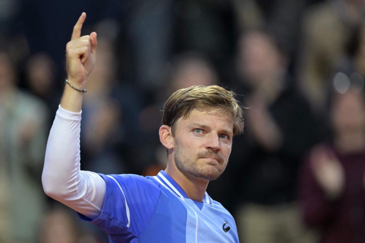 Goffin, Partizan Fransız Açık Kalabalığını Çarptı, Harekete Geçti