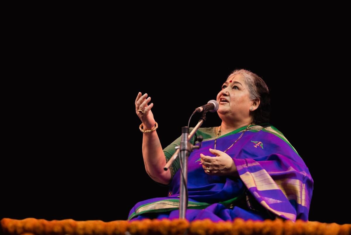 Dubai: Hintli Müzisyen Shubha Mudgal, 30 Malhaar Sanatçısı Tagore'u Sahnede Canlandıracak