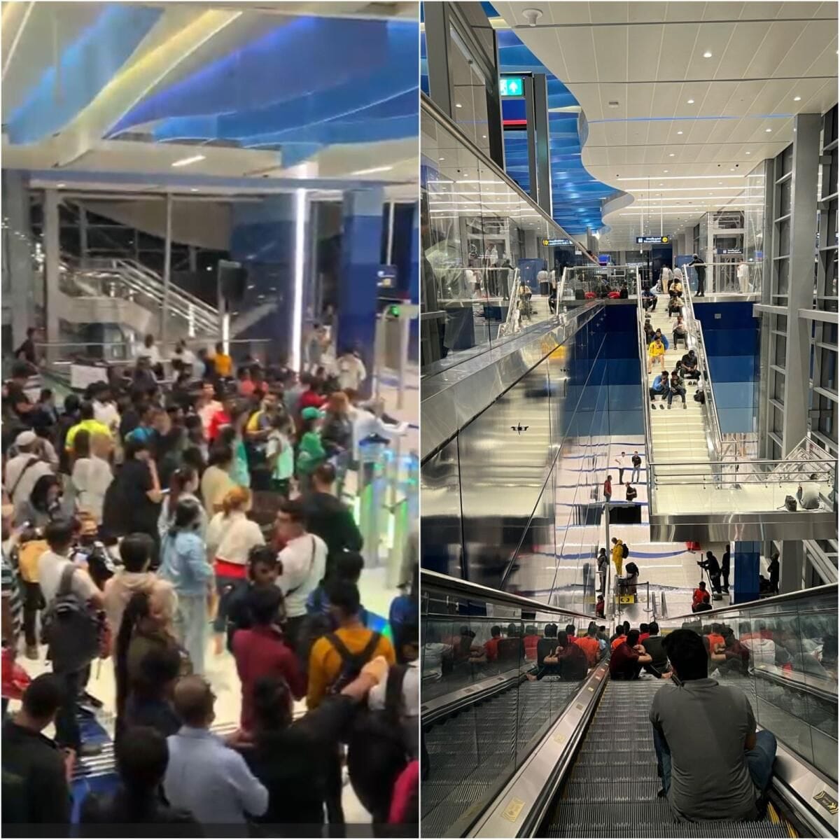 Dubai: Metro Şiddetli Yağışların Ortasında Operasyonları Durdururken Yüzlerce Kişi Mahsur Kaldı