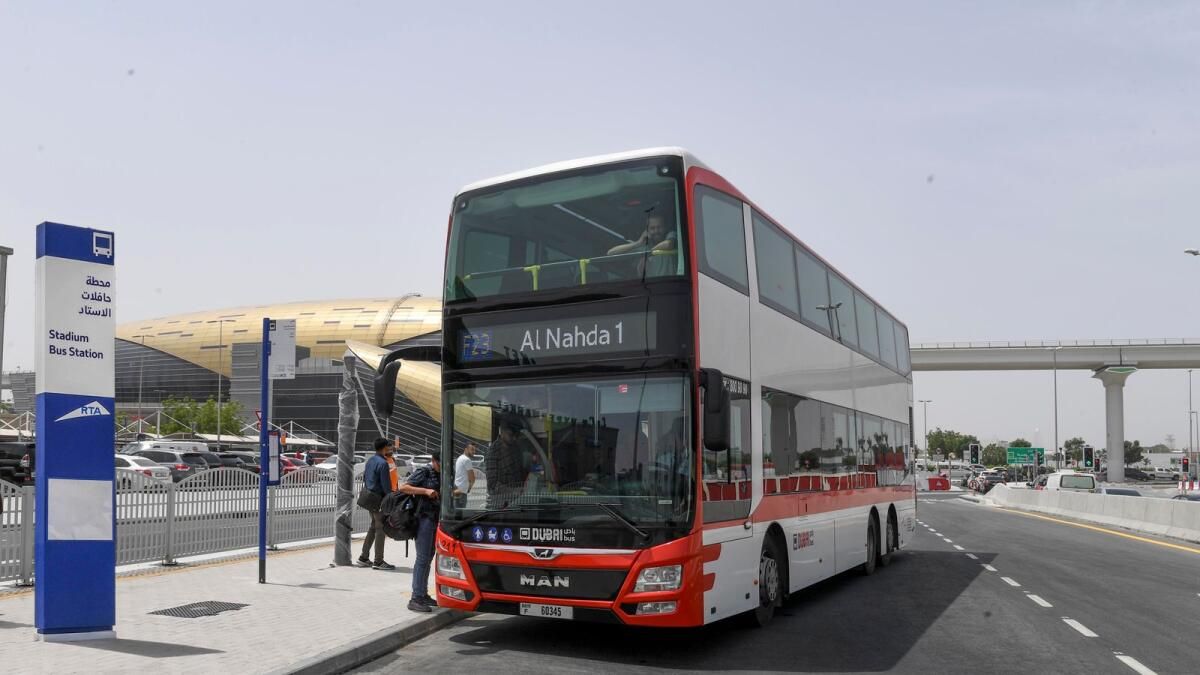 Dubai, Stadyum Otobüs Terminalini Açacak, Çeşitli Otobüs Güzergahlarını İyileştirecek