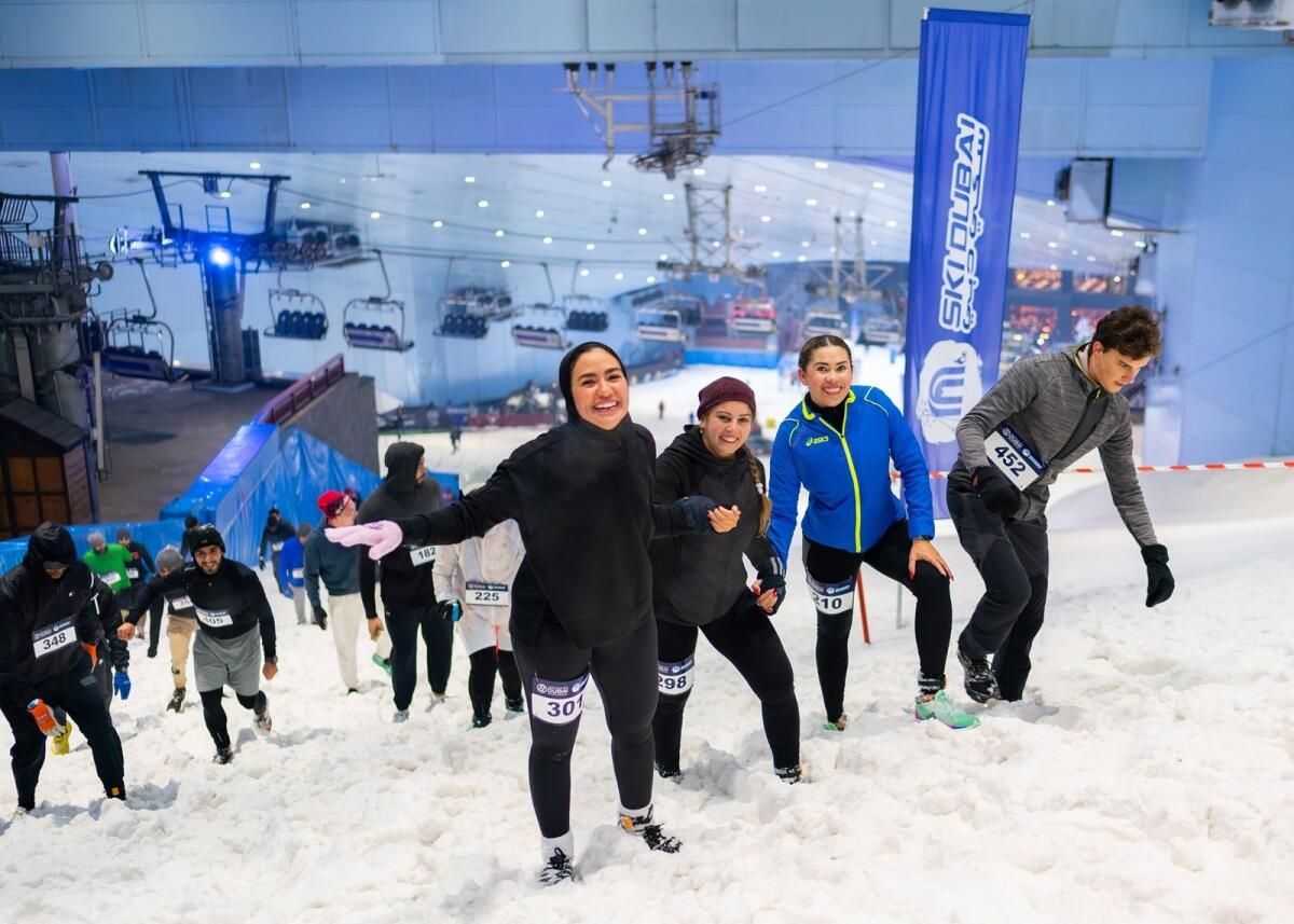 Ski Dubai, Dxb Snow Run'a Ev Sahipliği Yapmak için Dubai Spor Konseyi ile Güçlerini Birleştirdi