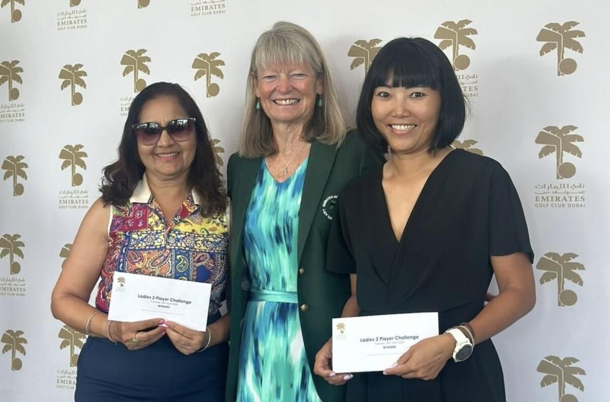 Gupta ve Wu, Emirates Golf Kulübü'nde Bayanlar iki Oyunculu Mücadeleyi Kazandı