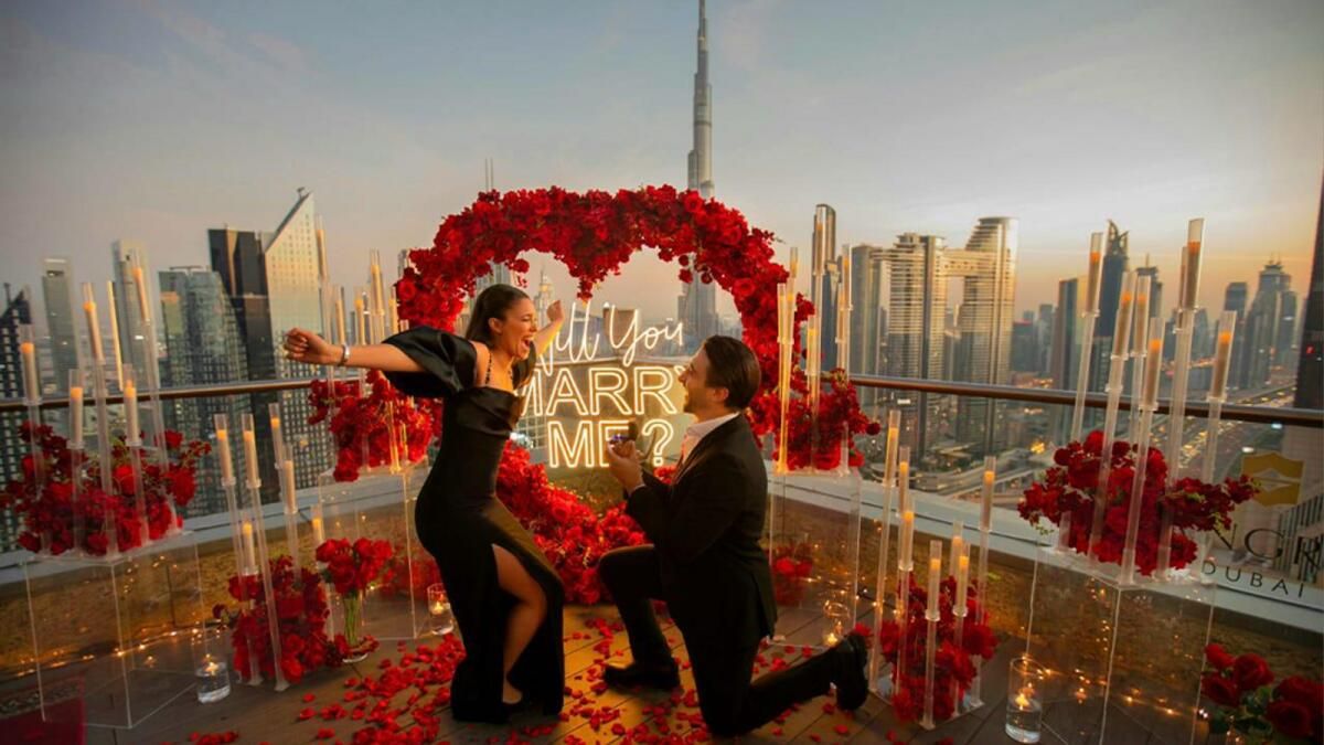 Emotions Events, Dubai'nin Seçkinleri için En Son Evlilik Teklifi Trendlerini Açıkladı