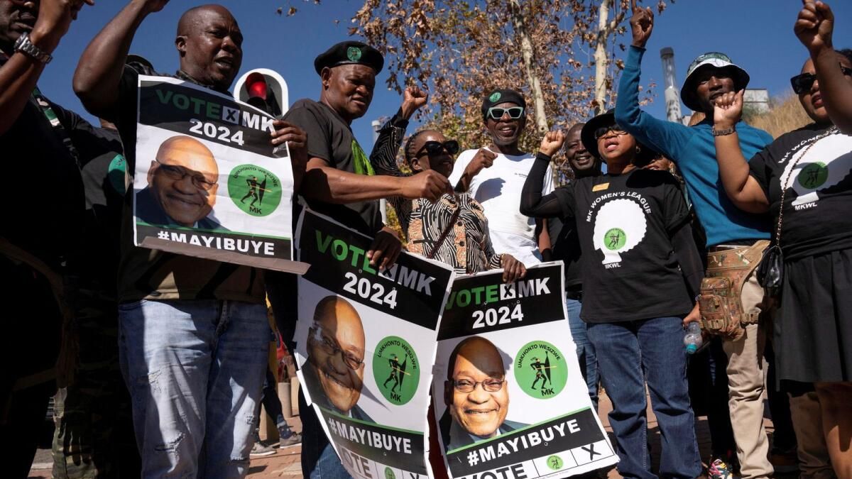 Güney Afrika'nın En Üst Mahkemesi, Zuma'nın Gelecek Haftaki Anketlere İtiraz Etmesini Yasakladı