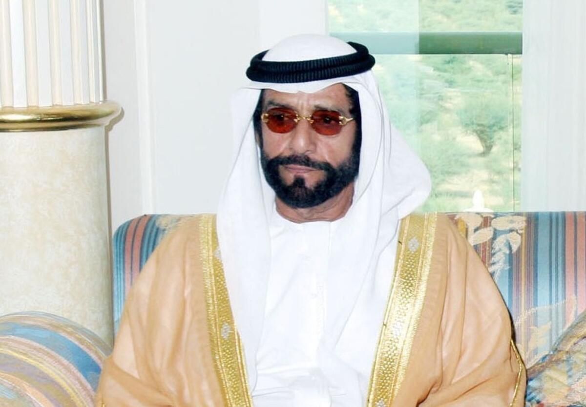 BAE Başkanı Şeyh Tahnoun Bin Muhammed El Nahyan'ın Yasını Tutuyor