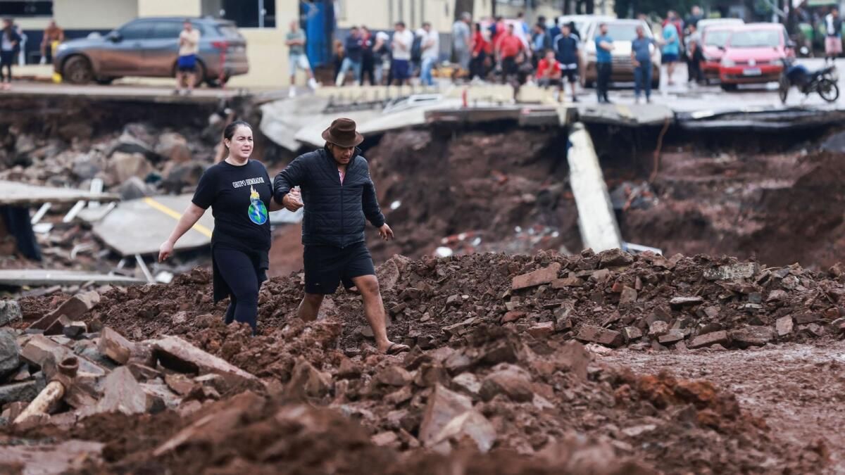 Brezilya'da Yağmurdan Ölenlerin Sayısı 57'ye Yükseldi, Yaklaşık 70'i Hala Kayıp