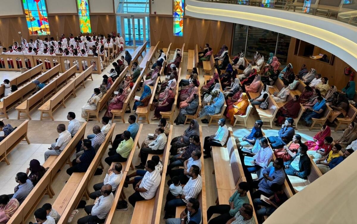 'Rüya Gerçek Oldu': Yeni Abu Dabi CSI Kilisesi İlk Kamu Hizmetini Gerçekleştirdi