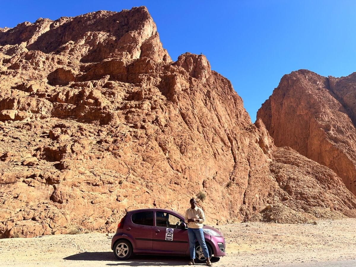 Dubai: İngiltere'den Nijerya'ya Tek Başına Giden ilk Kadınla Tanışın, Hepsi Küçük Bir Peugeot 107'de
