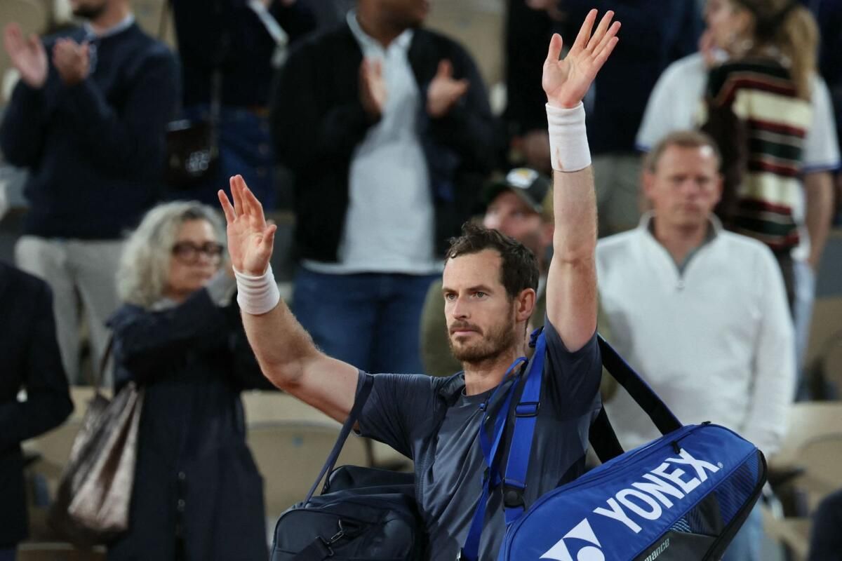 Gururlu Andy Murray Fransa Açık'a Veda Etti
