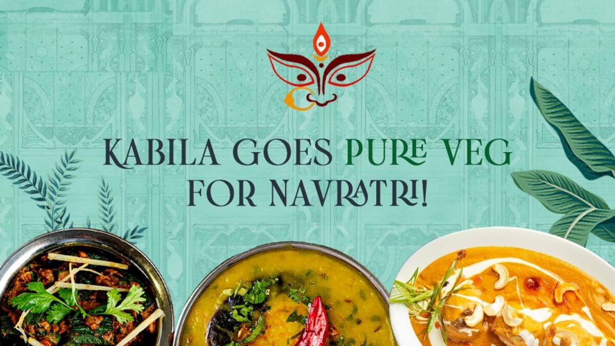 Kabila Evi, Business Bay Şubesinde Navratri için Sınırlı Süreli Saf Vejetaryen Menüsü ile Dubai'nin Yemek Sahnesini Şok Ediyor