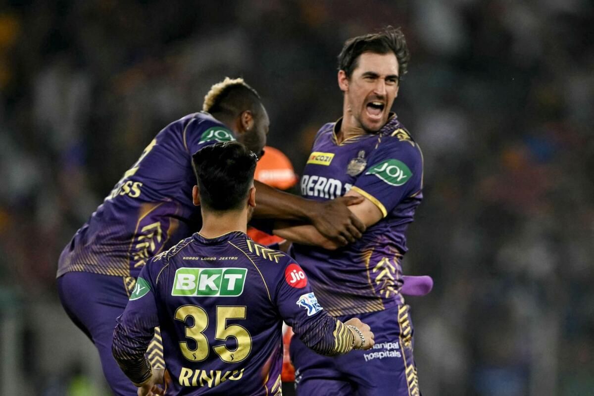 IPL 2024: Starc, Finale Ulaşmak için Kalküta Thrash Haydarabad Olarak Rol Aldı