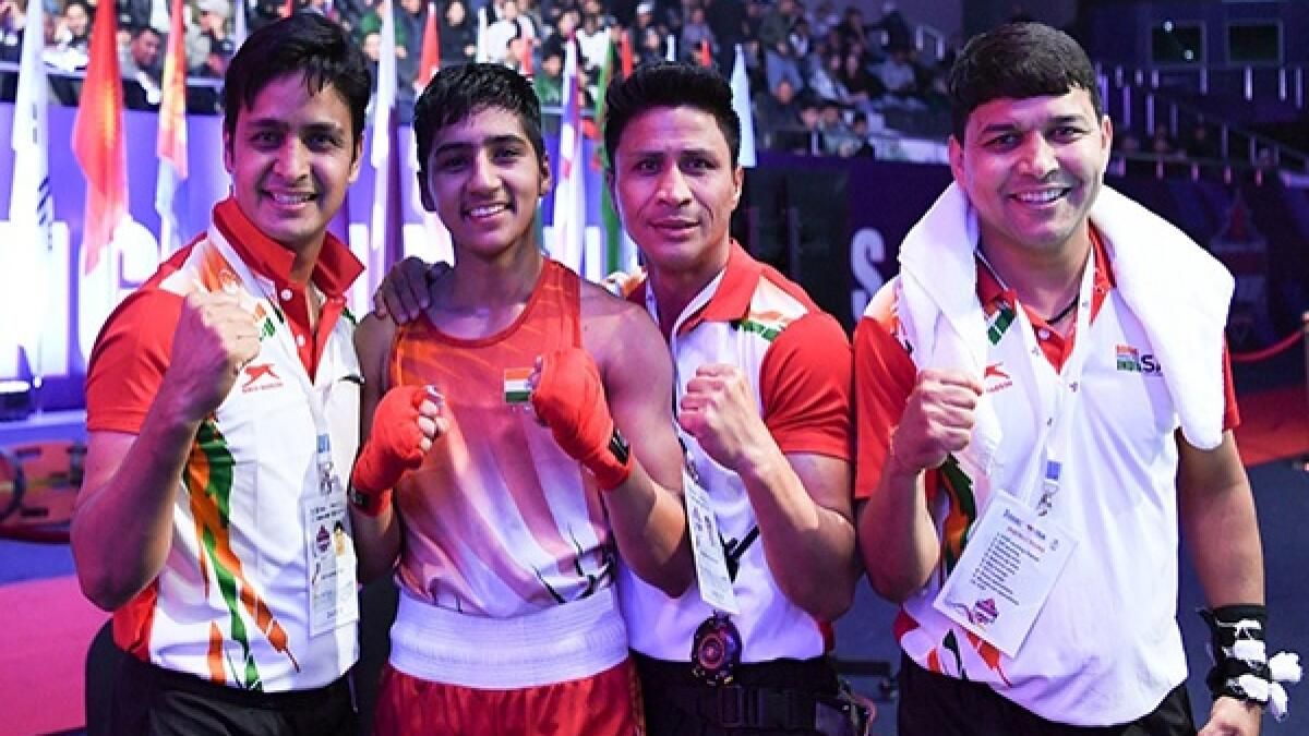 Olimpiyatlara Bağlı Preeti, Yedi Hintli Boksörün Asya Şampiyonalarında Altın Madalya Kazanmasıyla Parlıyor